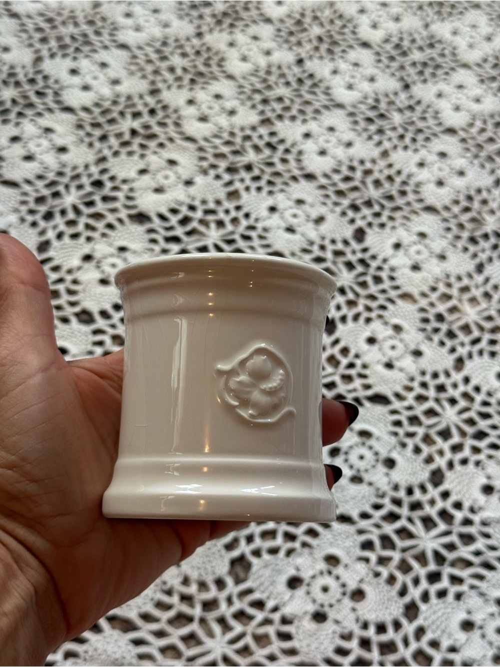 Ceramic White Decorative Home Art Accent